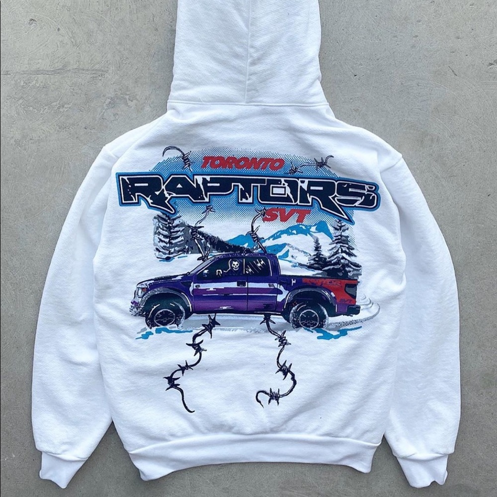 BNWT Warren Lotas | Raptors White Hoodie